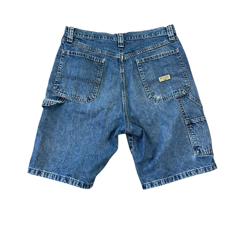 VTG Y2K Wrangler Cargo Jorts Men’s 33 Preppy Skater Casual Utility Gorpcore